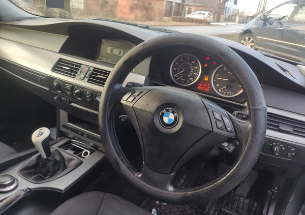 BMW Seria 5 cena 8450 przebieg: 217000, rok produkcji 2007 z Włocławek małe 67